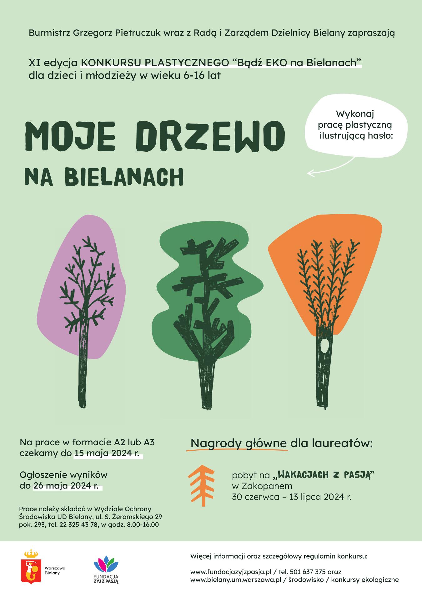 Plakat - Bądź EKO na Bielanach edycja XI