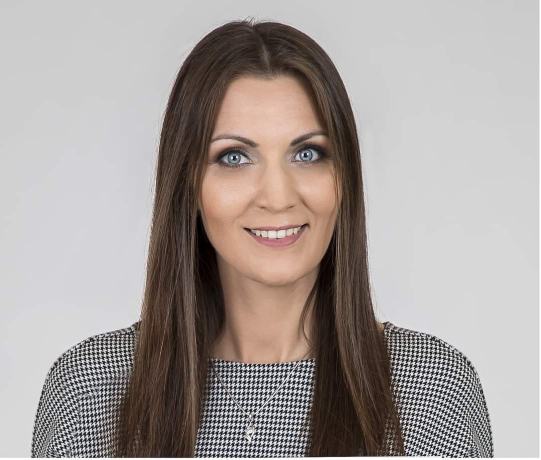 Zdjęcie portretowe Sylwii Lacek - zastępcy Burmistrza Dzielnicy Bielany